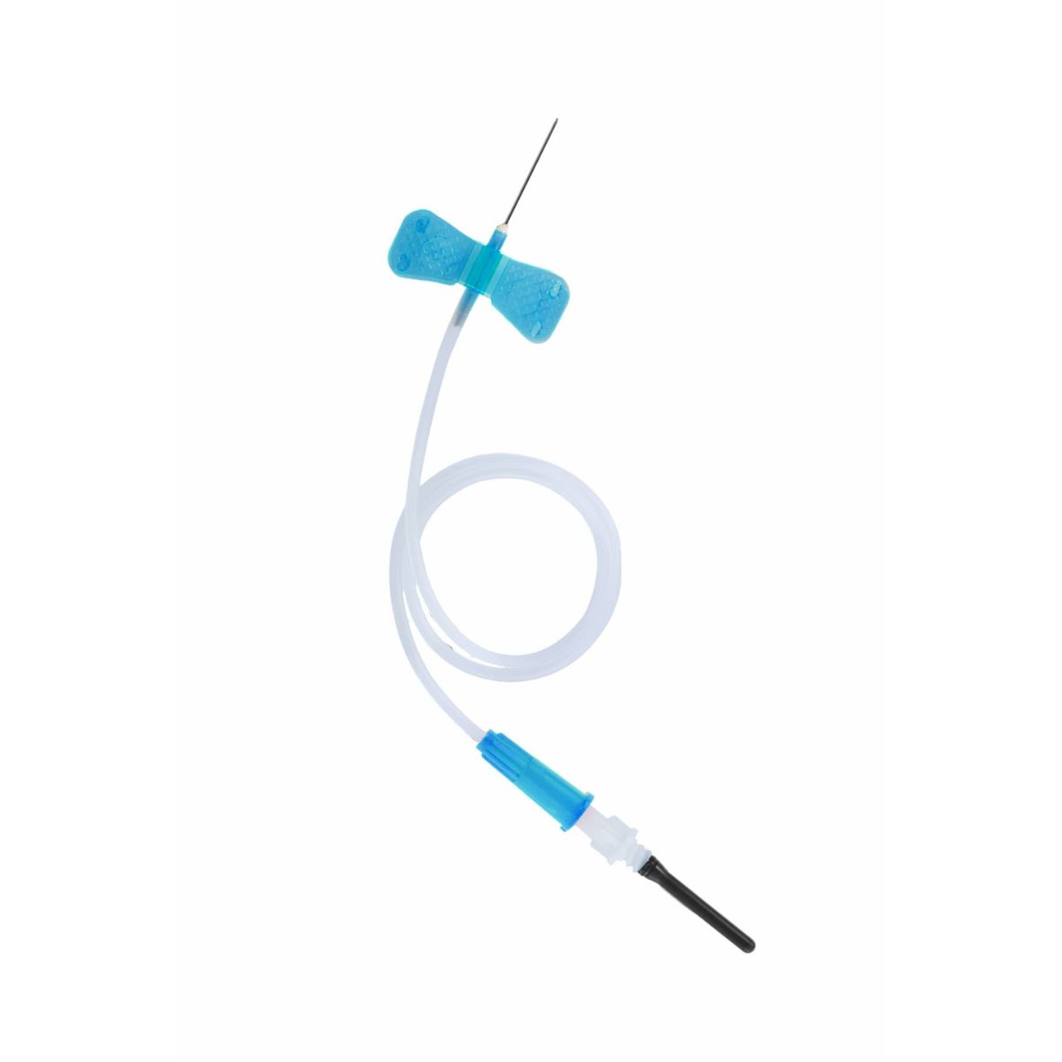 Aguja mariposa de toma múltiple