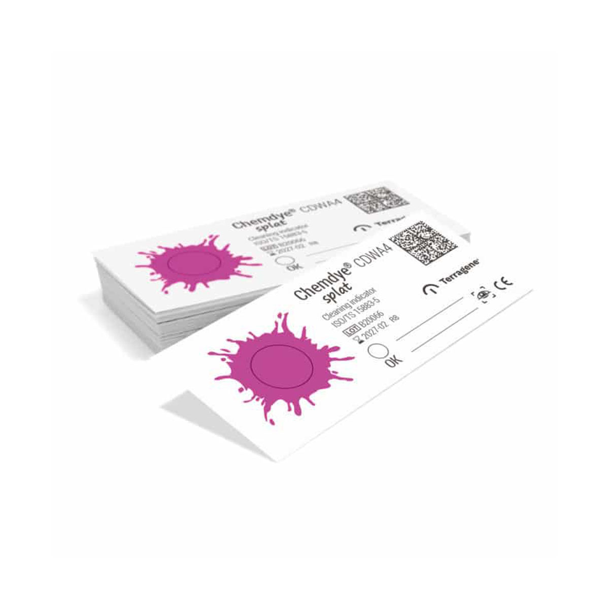 Indicador de lavado para pruebas de rendimiento desafío muy alto