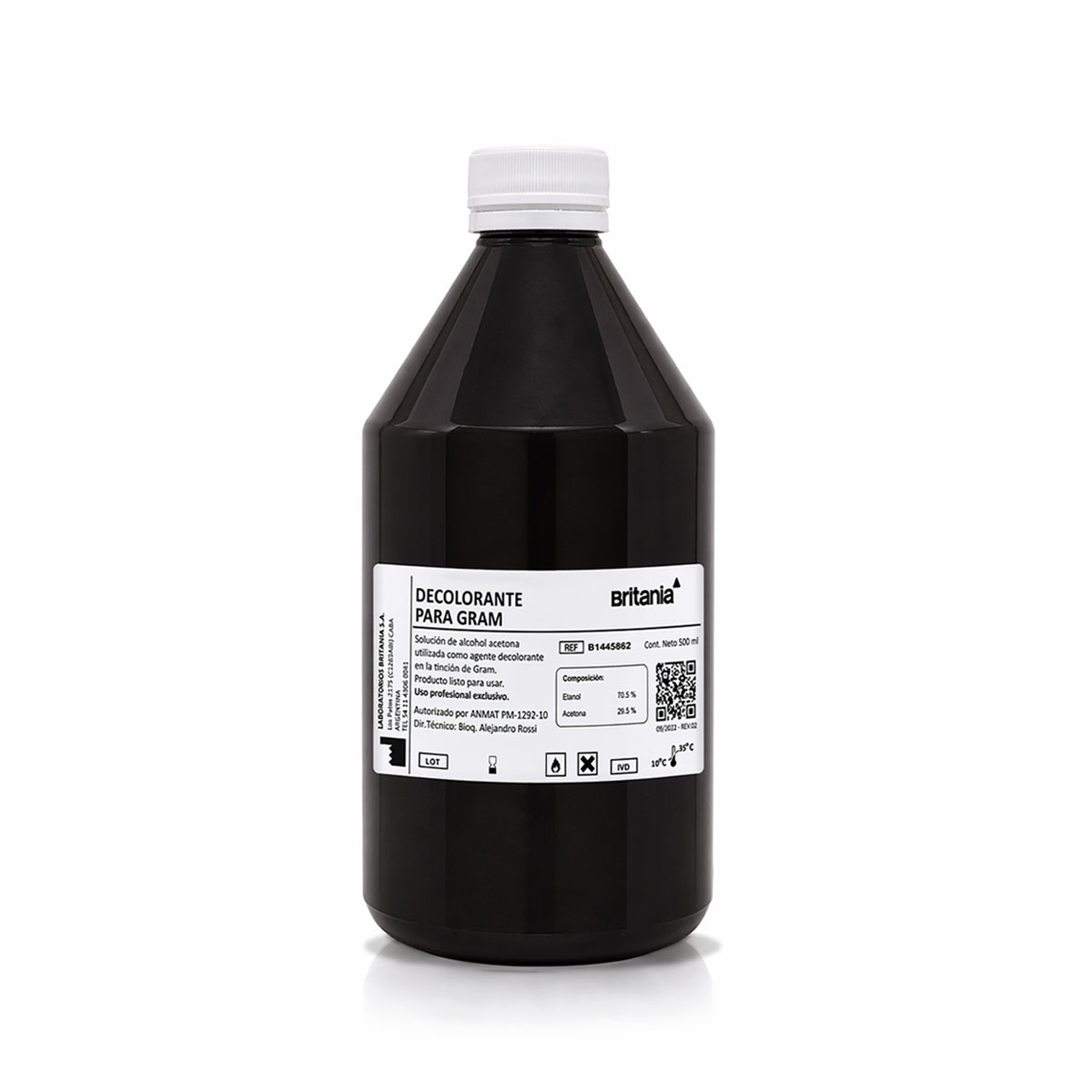 Decolorante para Gram