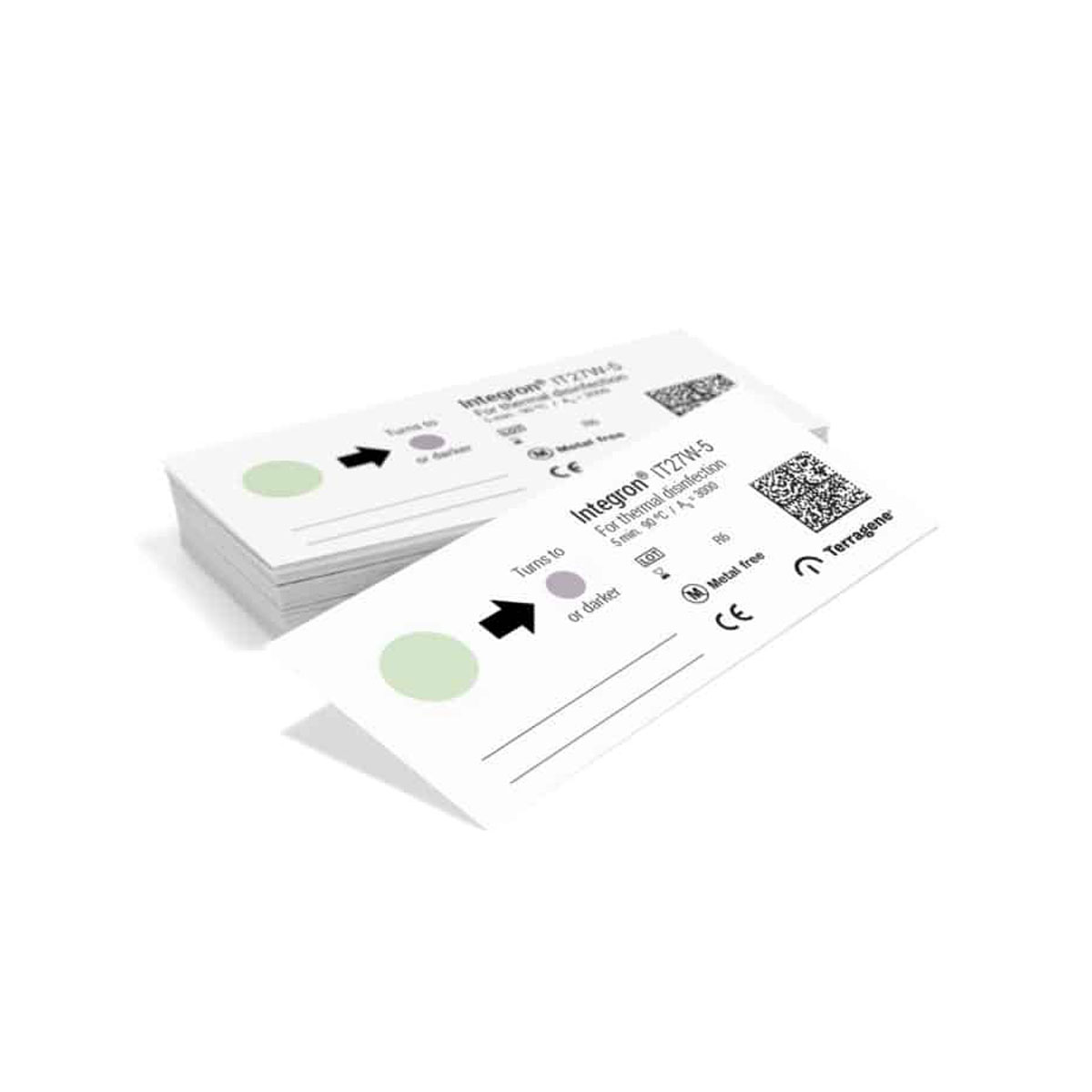 Indicador de termodesinfección para calor húmedo 5 min a 90º