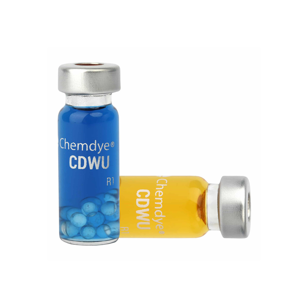 Indicador de lavado por ultrasonido en frasco de 2 ml