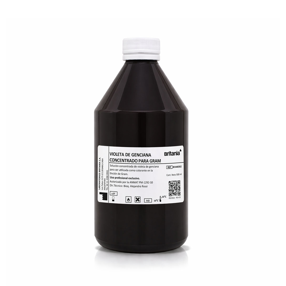 Violeta de genciana concentrada